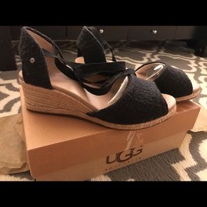 UGG Espadrille Delmar Black. New